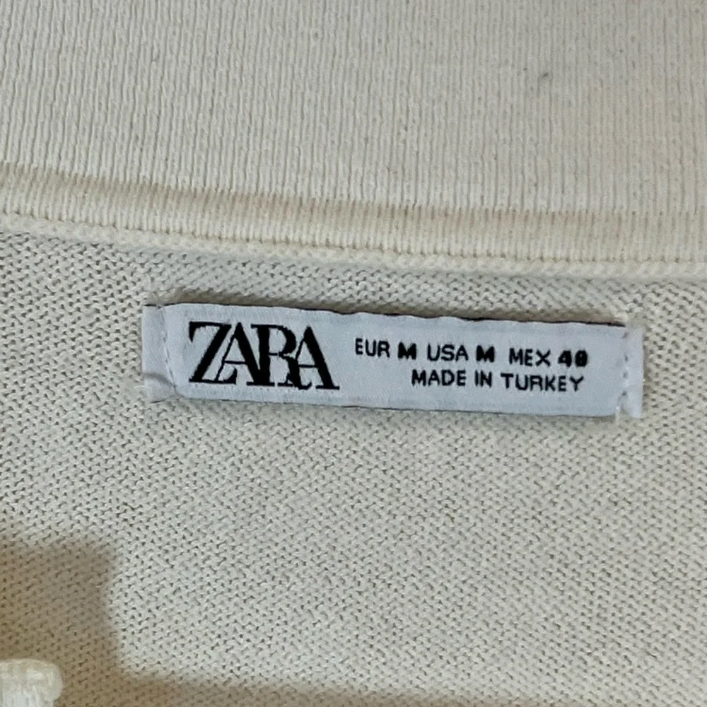 Zara White Knit Top - Picture 3 of 5